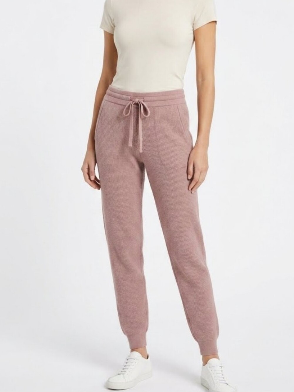 Kit + Ace ribbed merino wool joggers Sz M